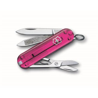 Victorinox Classic, 58 mm, pink transparent