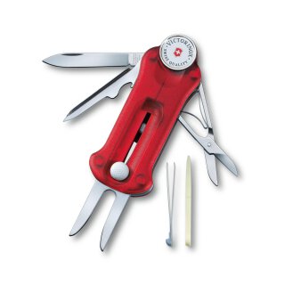 Victorinox Golf Tool, rot transparent