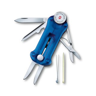 Victorinox Golf Tool, blau transparent