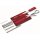 Victorinox Swiss Card Classic, rot transparent