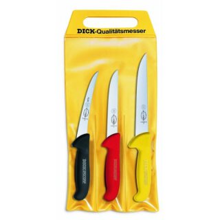 F. DICK Messersatz, 3-tlg. Zerlegemeisterschaft&ldquo; ErgoGrip