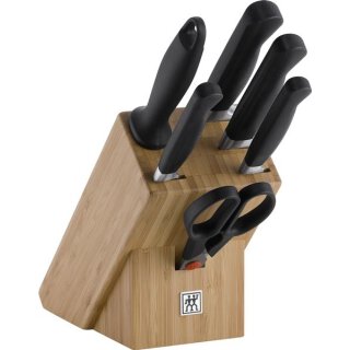 Zwilling Messerblock, Bambus, 7-tlg. Pure