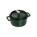 Staub Cocotte basilikumgr&uuml;n 22 cm rund 2,6 l