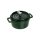 Staub Cocotte basilikumgr&uuml;n 22 cm rund 2,6 l