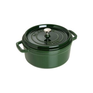 Staub Cocotte basilikumgr&uuml;n 26 cm rund 5,2 l