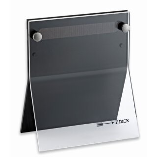 F. DICK Acryl-Messerblock, 4 Knives, leer, f&uuml;r 4 Messer