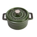 Staub Mini Cocotte basilikumgr&uuml;n 10 cm rund 0,25 l