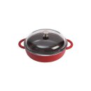 Staub Multifunktionsbr&auml;ter 24 cm 2,4 l Kirschrot...