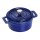 Staub Mini Cocotte dunkelblau 10 cm rund 0,25 l