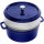 Staub Cocotte mit D&auml;mpfeinsatz dunkelblau 26 cm rund 5,2 l