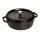 Staub Cocotte flach H&ouml;he 14,1 cm schwarz 26 cm rund 3,8 l