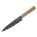 B&ouml;ker Damast Enchoku Allzweckmesser Olive