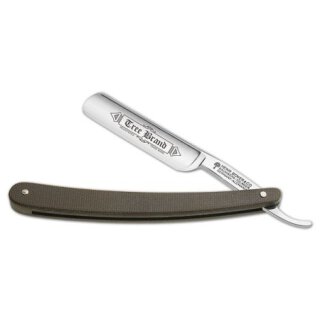 B&ouml;ker Rasiermesser Tree Brand Green Canvas Micarta