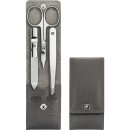 Zwilling Classic Inox Taschenetui 3-tlg Rindleder Anthrazit