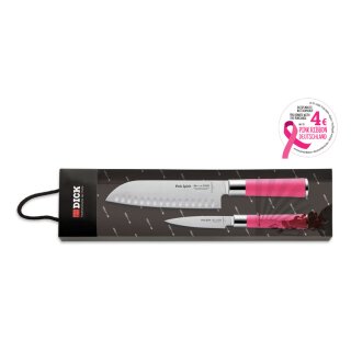 Set "Pink Spirit" Santokumesser, Officemesser von F. Dick
