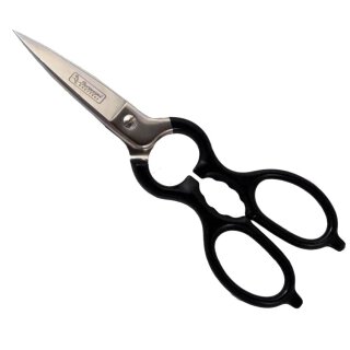 Burgvogel Allzweckschere schwarz lackiert