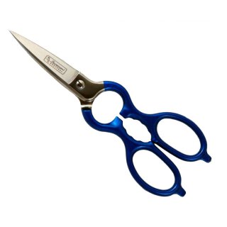 Burgvogel Allzweckschere blau metallic lackiert