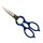 Burgvogel Allzweckschere blau metallic lackiert