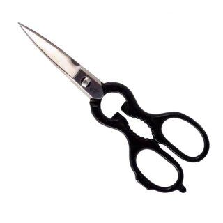 Burgvogel Allzweckschere schwarz lackiert mit Aushebenagel