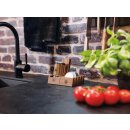 Horl Station f&uuml;r Rollschleifer mit Magnetschleiflehre Eiche