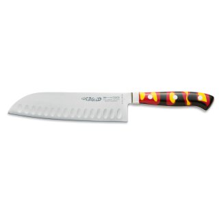 Santoku, Kullenschliff 18 cm GO FOR GOLD von F. Dick