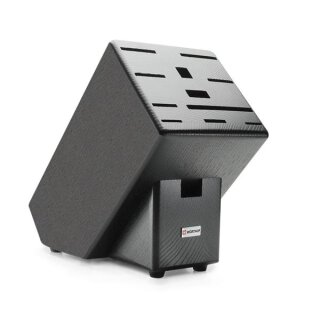 W&uuml;sthof Messerblock Buche schwarz lackiert f&uuml;r 12 Teile leer