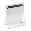 Acryl-Messerblock 4 Knives weiss mit Magnetleiste leer...