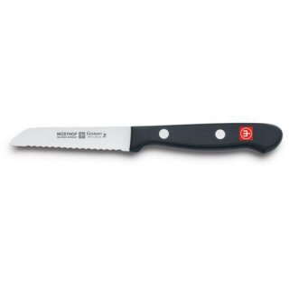 Gourmet Gem&uuml;semesser 8 cm Wellenschliff Dreizack W&uuml;sthof