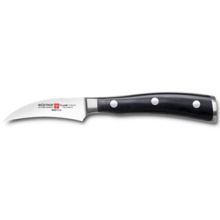 W&uuml;sthof Classic Ikon Schwarz Tourniermesser 7 cm