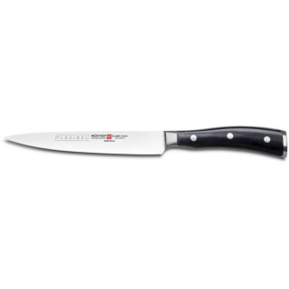 W&uuml;sthof Classic Ikon Schwarz Filiermesser 16 cm