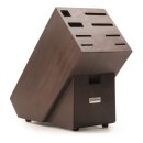 W&uuml;sthof Messerblock Buche dunkel gebeizt f&uuml;r 9...