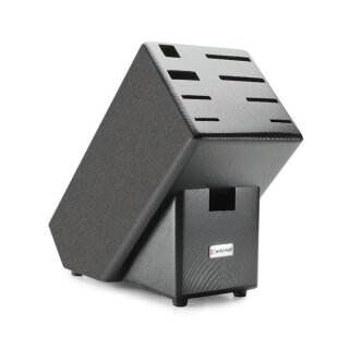 W&uuml;sthof Messerblock Buche schwarz lackiert f&uuml;r 9 Teile leer