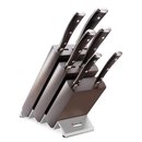 W&uuml;sthof Ikon Grenadill-Holz Messerblock mit 6 Artikeln