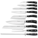 W&uuml;sthof Classic Ikon Schwarz Messerblock mit 9 Artikeln