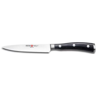 W&uuml;sthof Classic Ikon Schwarz Gem&uuml;semesser 12 cm