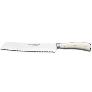 W&uuml;sthof Classic Ikon Cr&egrave;me Brotmesser 20 cm