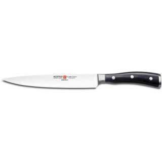 W&uuml;sthof Classic Ikon Schwarz Schinkenmesser 20 cm