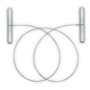Giesser Schneidedraht mit 65 cm L&auml;nge (ohne Griffe)
