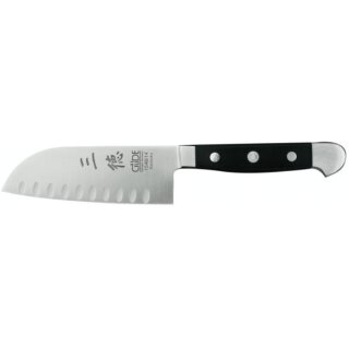 Santoku Kullenschliff 14 cm Klinge Serie Alpha von G&uuml;de