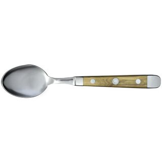 Tafell&ouml;ffel 9 cm Klinge Serie Alpha Olive von G&uuml;de