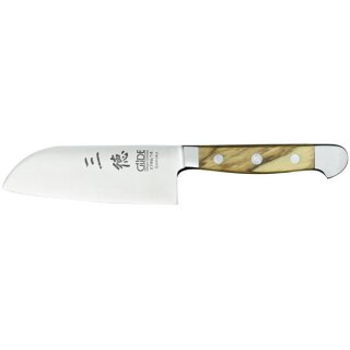 Santoku 14 cm Klinge Serie Alpha Olive von G&uuml;de
